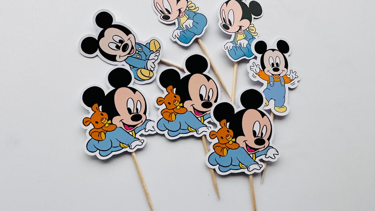 Mini toppere - Mickey Mouse