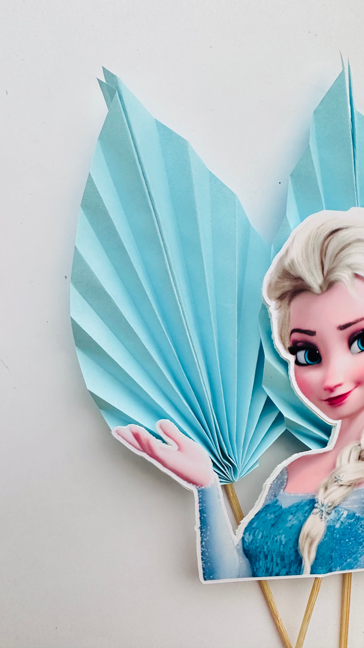 Decorațiuni Elsa, Olaf și Frunze Frozen pentru tort