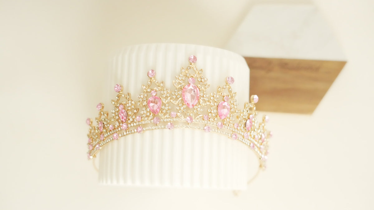 Diadema - Auriu roz big