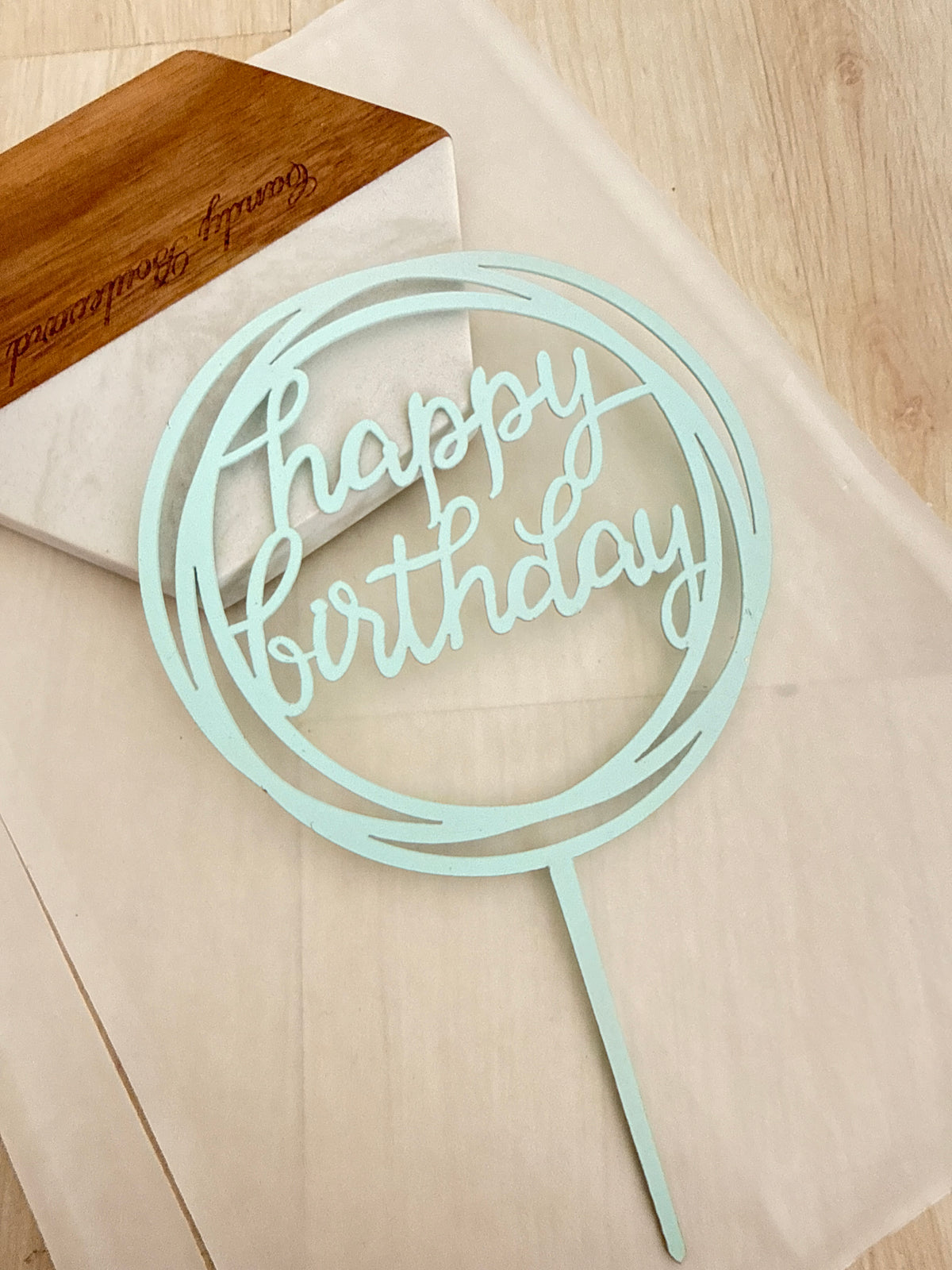 Happy Birthday - blue 3