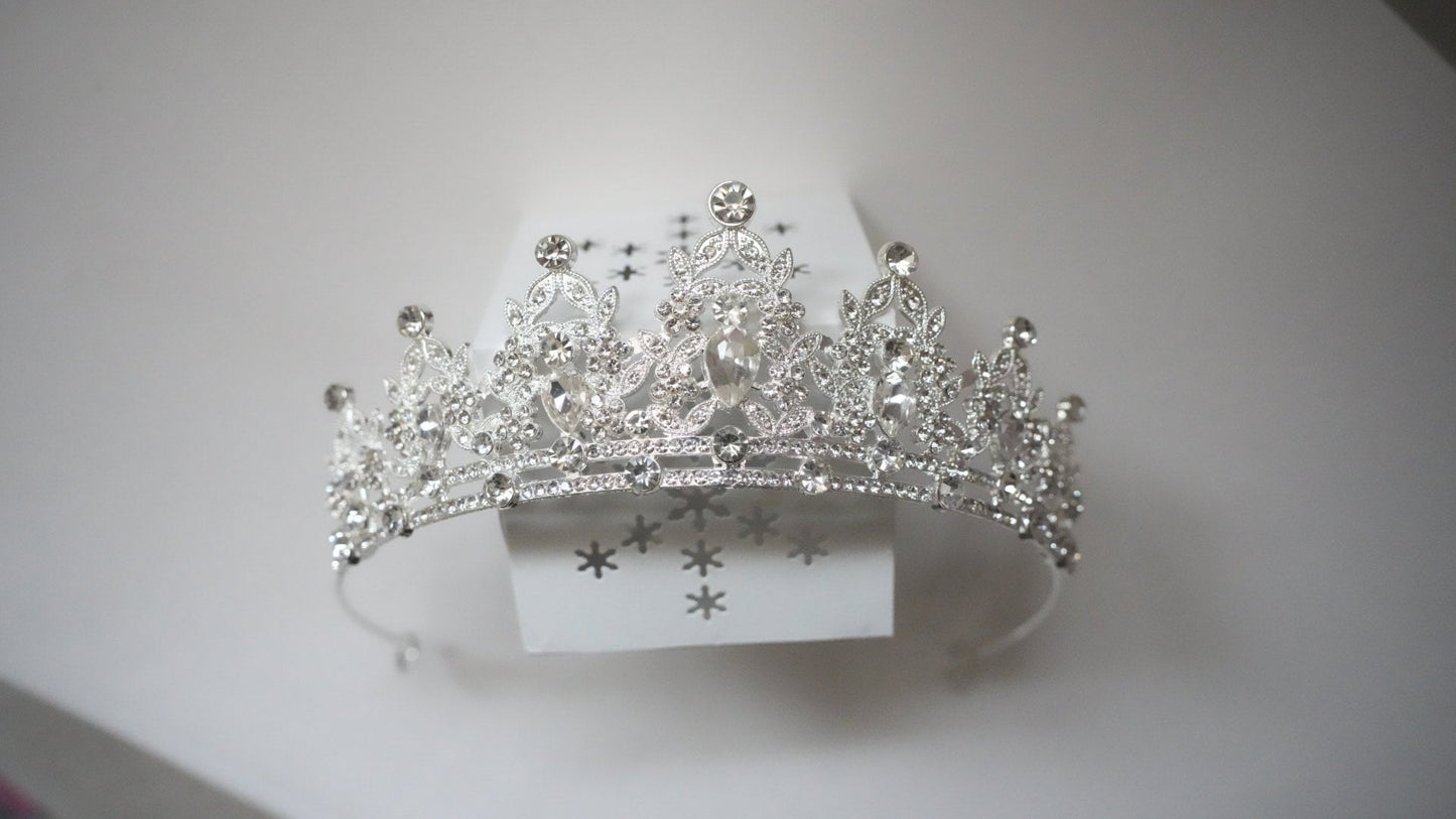 Diadema - Argintiu Clear