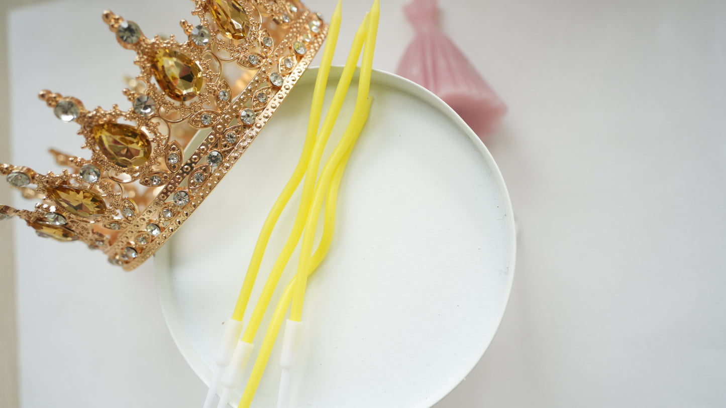 Lumanare - Ondulata - Galben