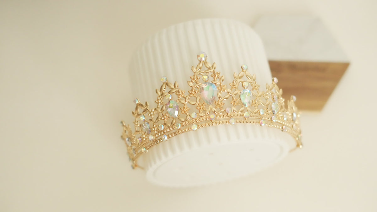 Diadema - Auriu multicolor regina