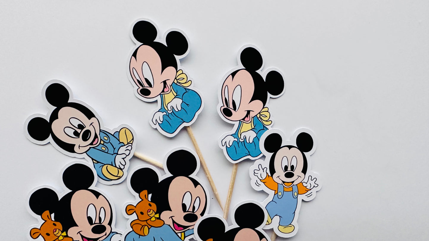 Mini toppere - Mickey Mouse