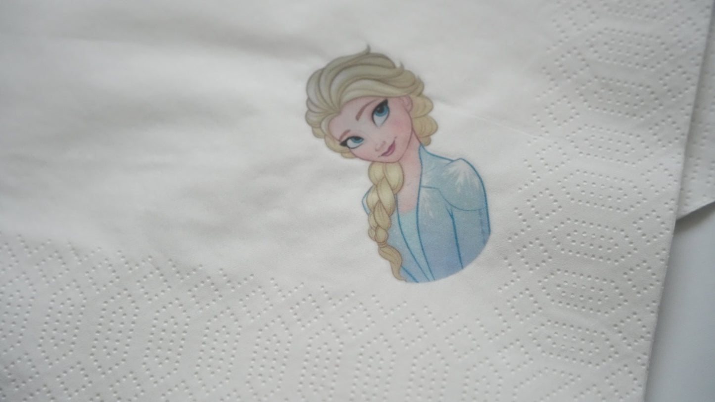 Servetele - Frozen Elsa