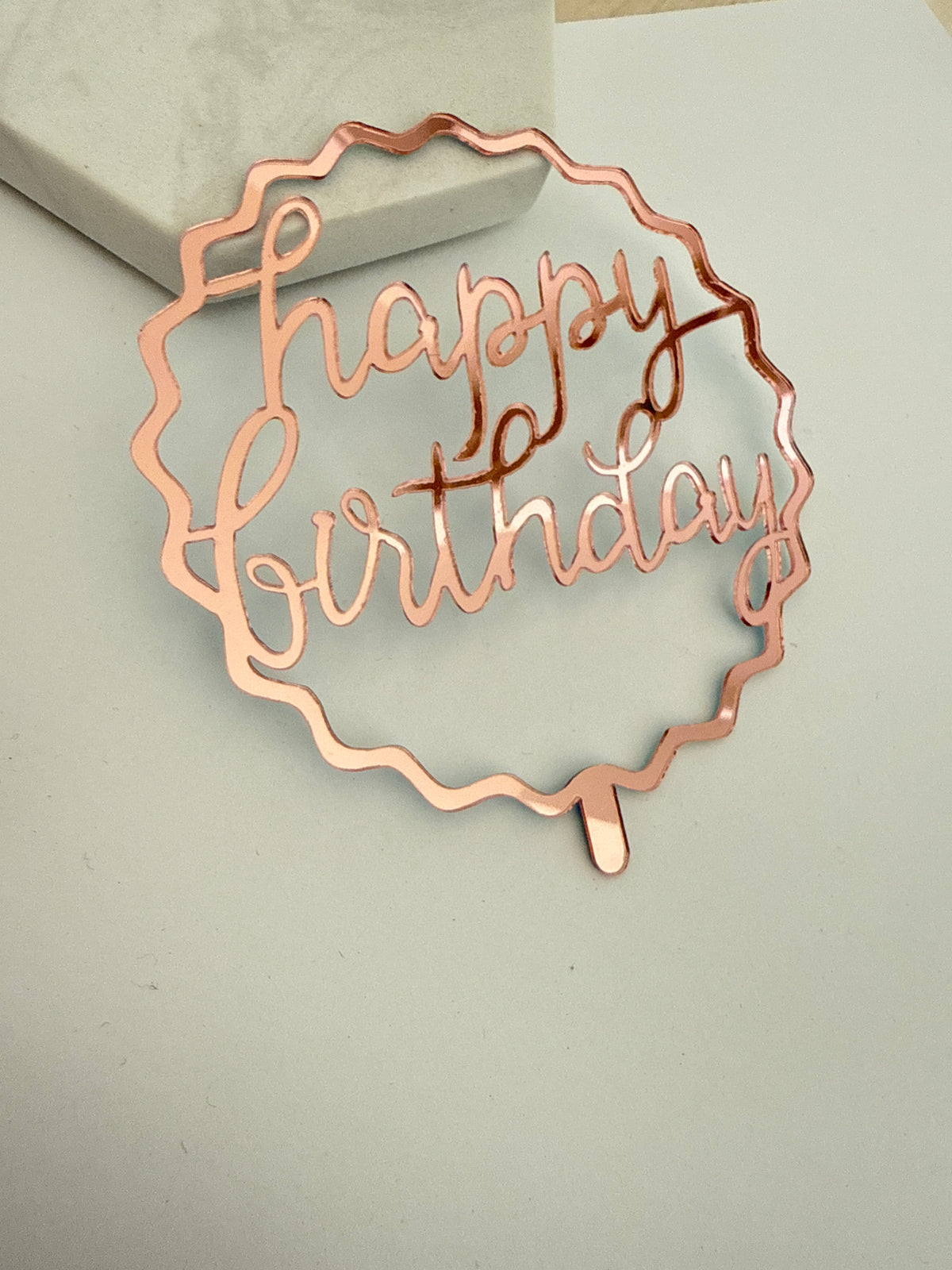 Happy Birthday - rose cerc 2