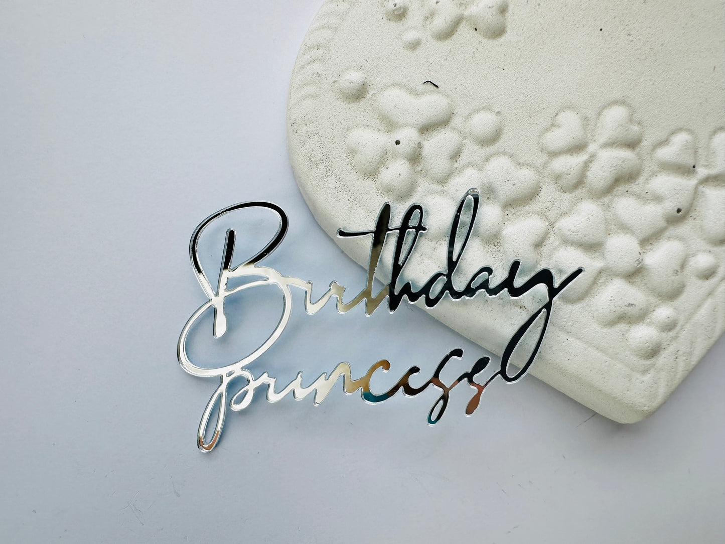 Birthday Princess - Argintiu - Curly