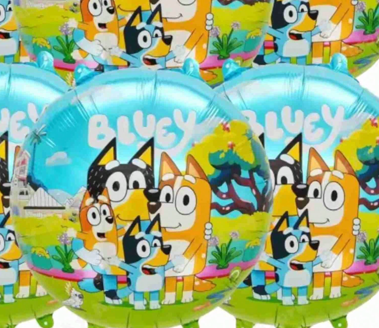 Balon - Bluey cerc blue