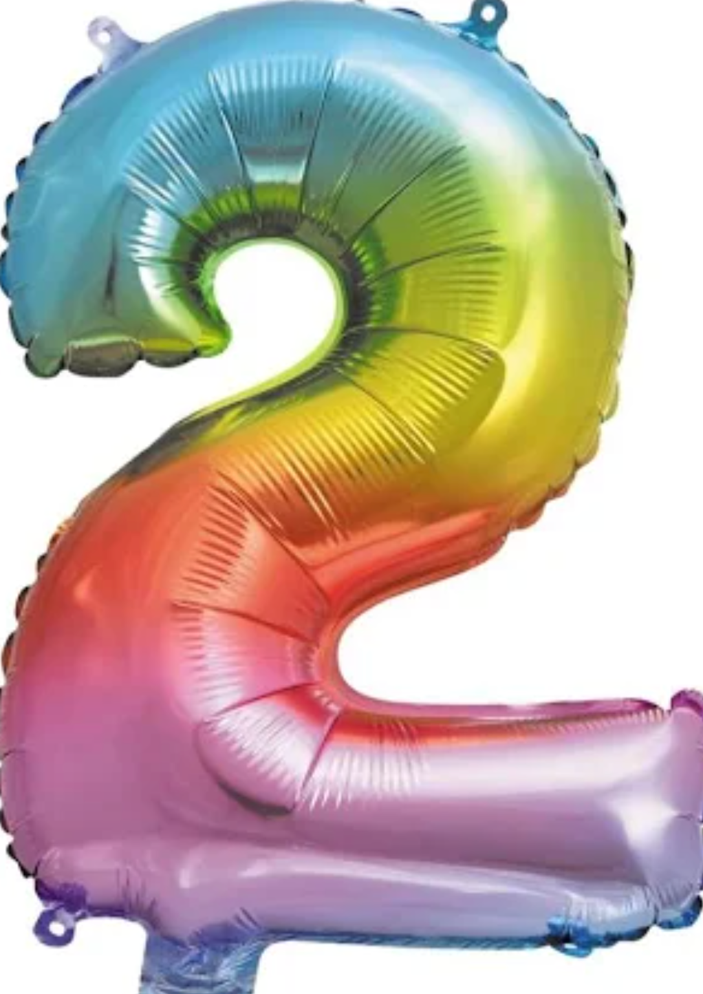 Balon cifra - muticolor - 40cm