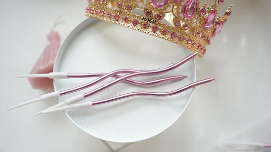 Lumanare - Ondulata - Rose