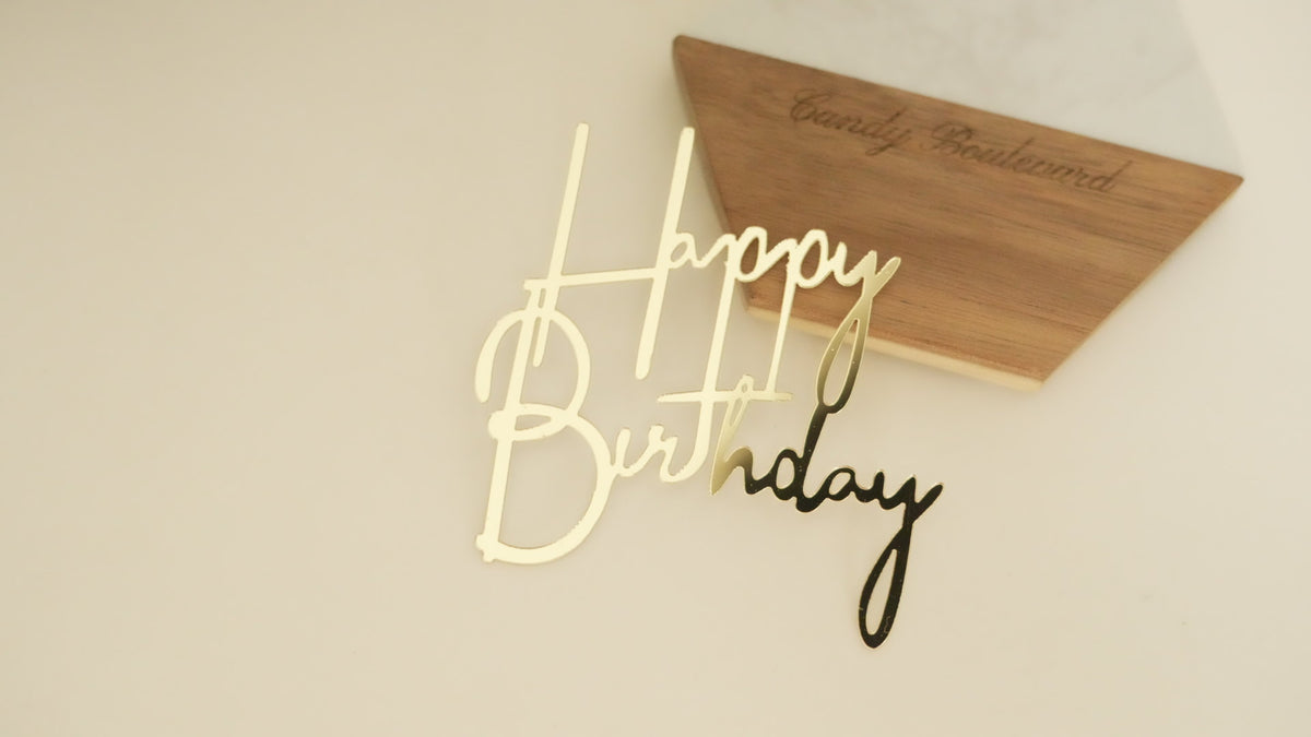 Happy Birthday  - caligrafic