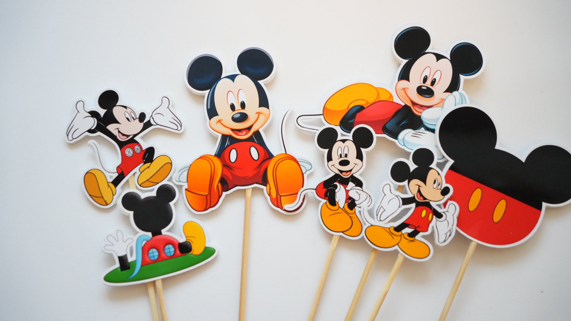 Mickey Mouse Urechi din carton pentru tort aniversar