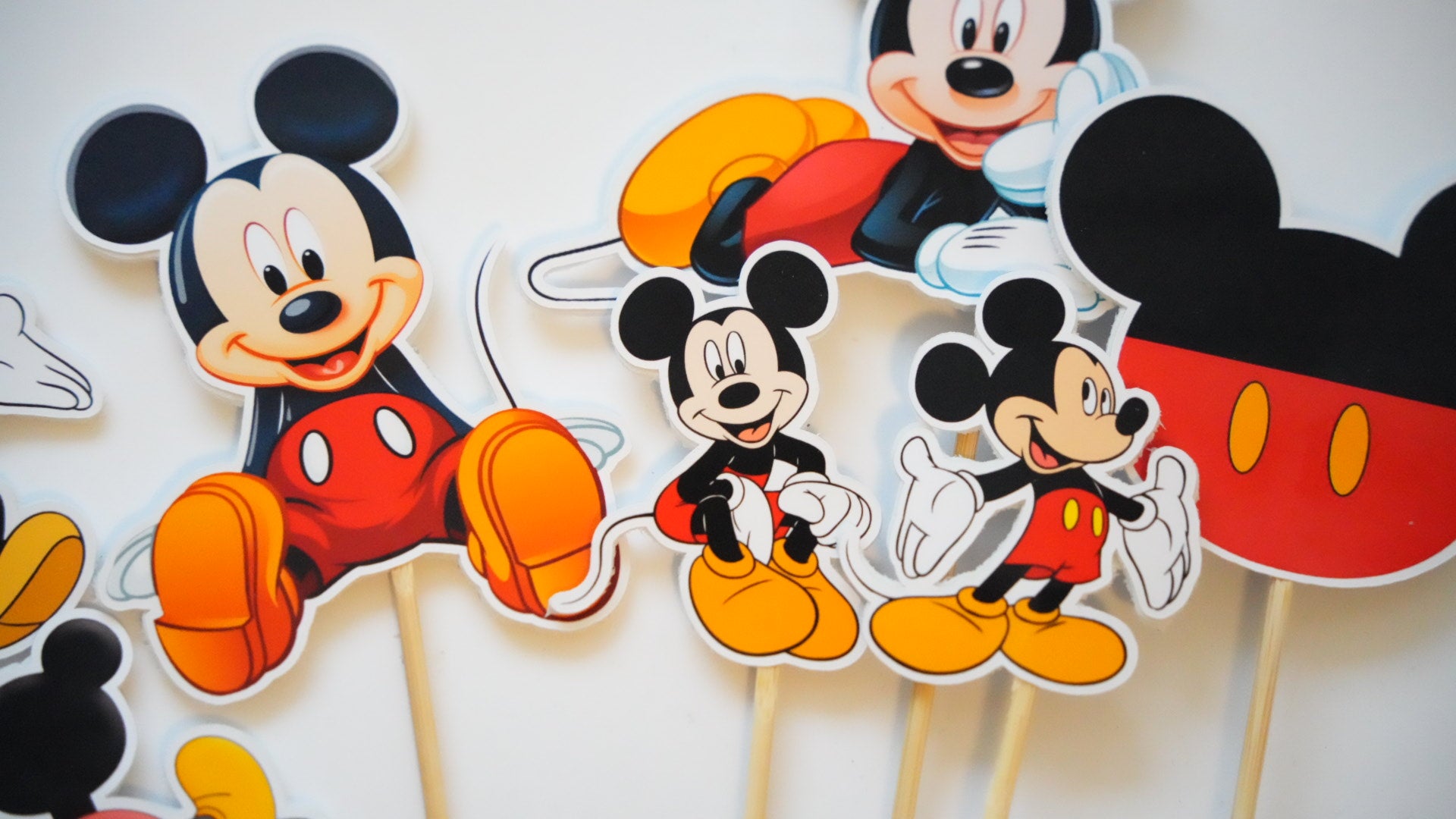 Mickey Mouse Urechi din carton pentru tort aniversar