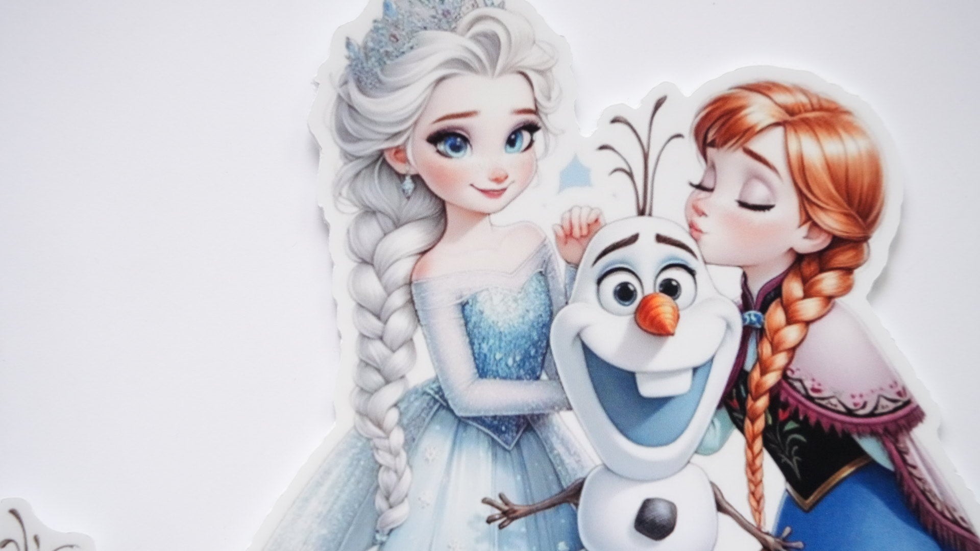 Decorațiune tort Frozen Baby, ideală pentru torturi copii