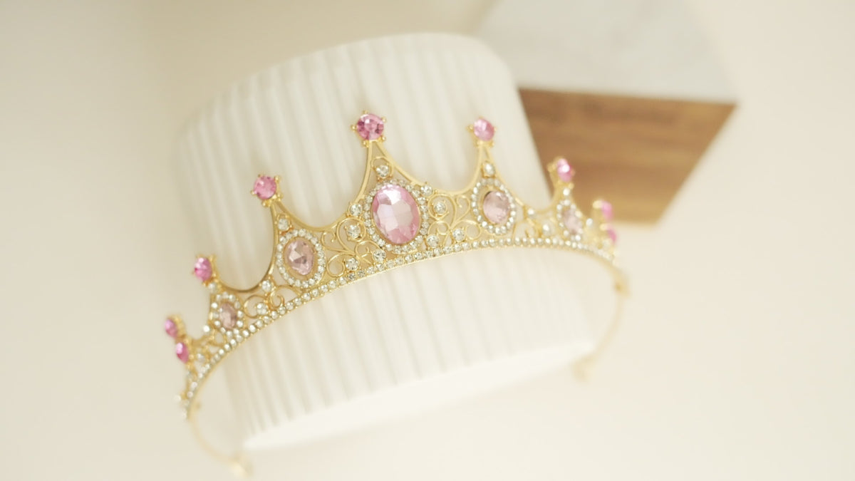 Diadema - Auriu roz pointy