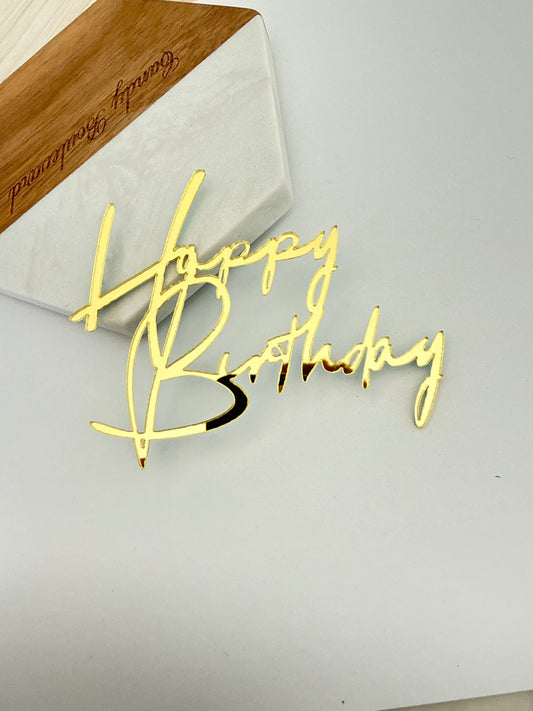 Happy Birthday  - caligrafic 7