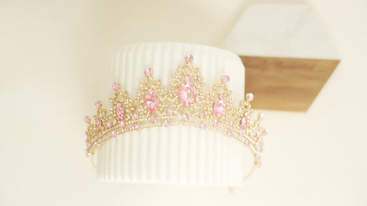 Diadema - Auriu roz big