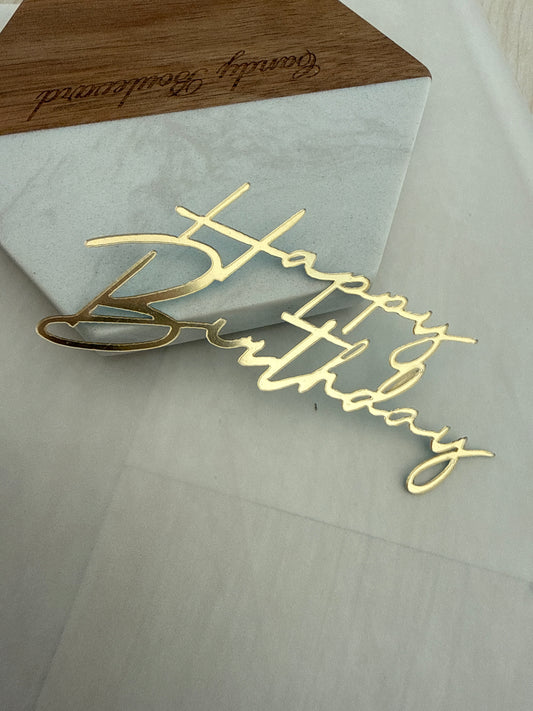 Happy Birthday  - caligrafic 6