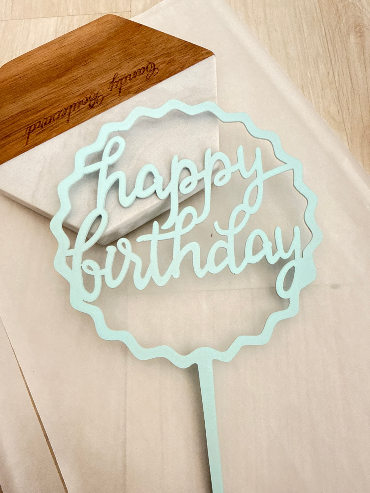 Happy Birthday - blue 2