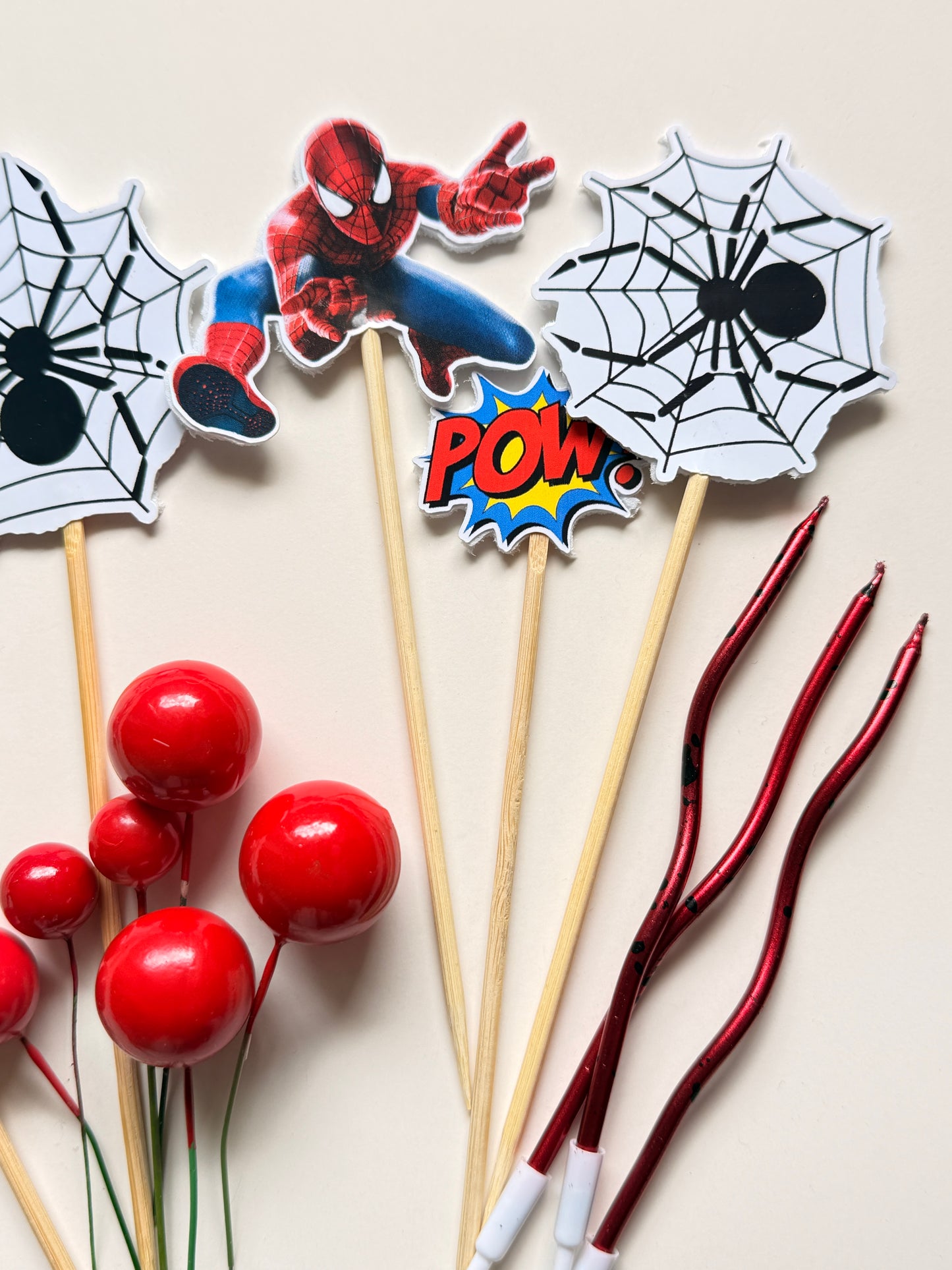 Special Candy - Set - Spiderman red