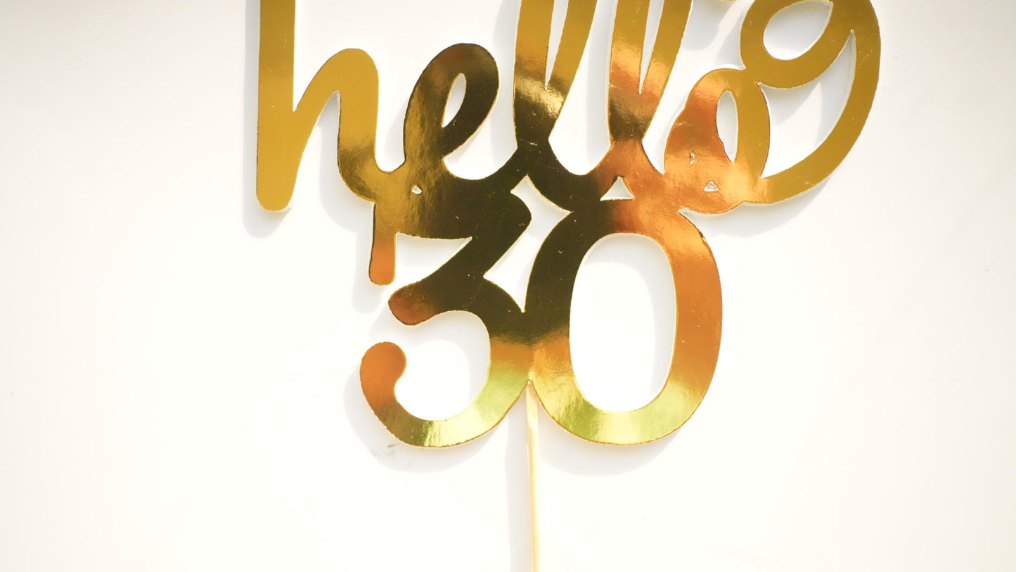 30 - Hello 30