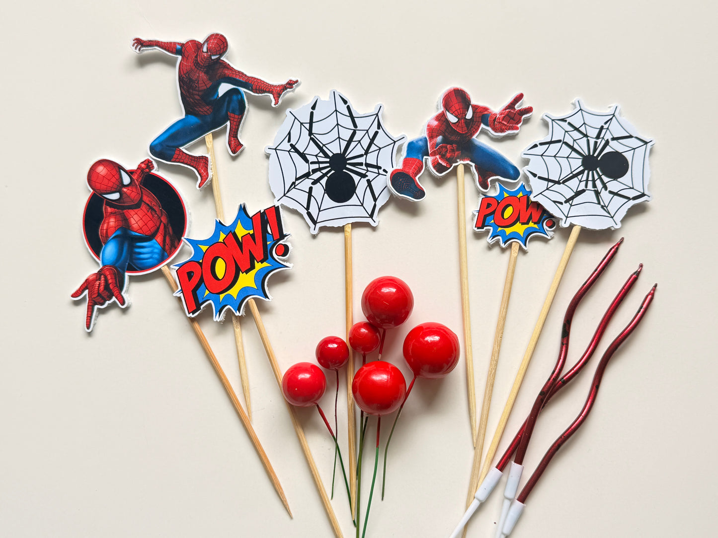 Special Candy - Set - Spiderman red