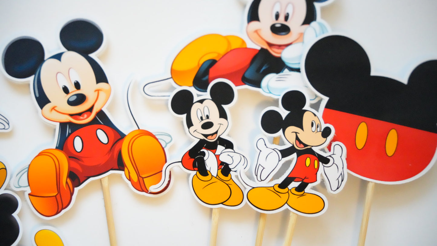 Mickey Mouse Urechi din carton pentru tort aniversar