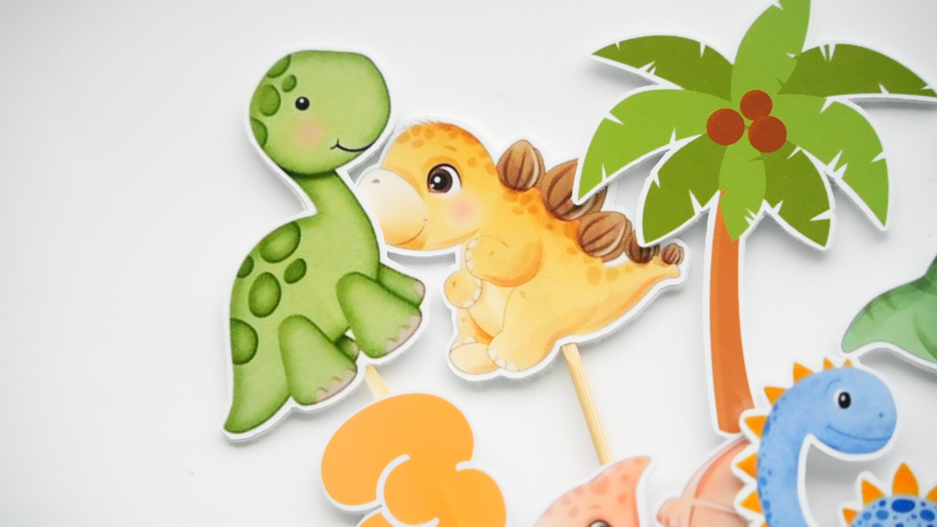 Ornament Dinozauri Baby pentru torturi copii