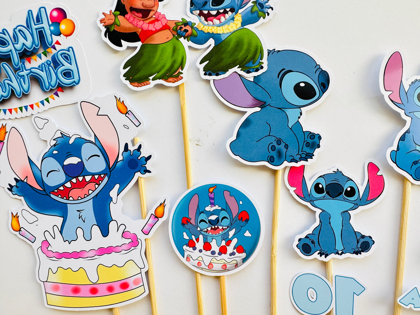 Stitch - Happy Birthday