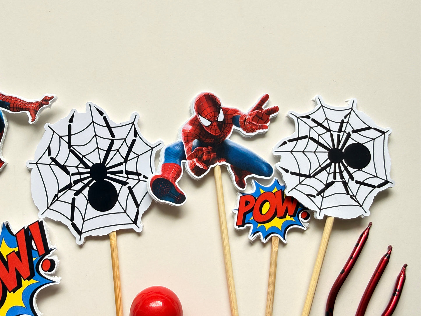 Special Candy - Set - Spiderman red