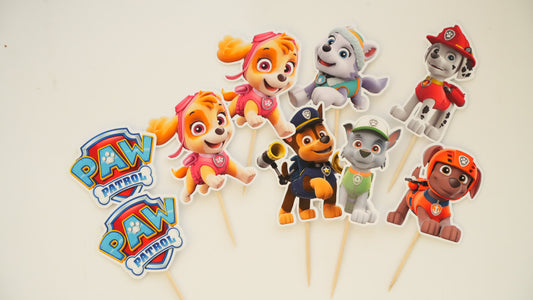 Mini toppere -  Paw Patrol