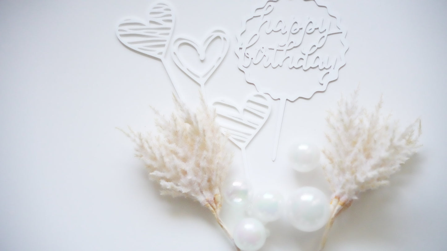 Special Candy - Set - Happy Birthday White
