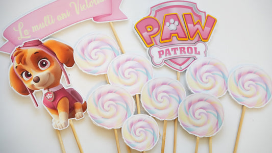 Paw Patrol - pink lollipop