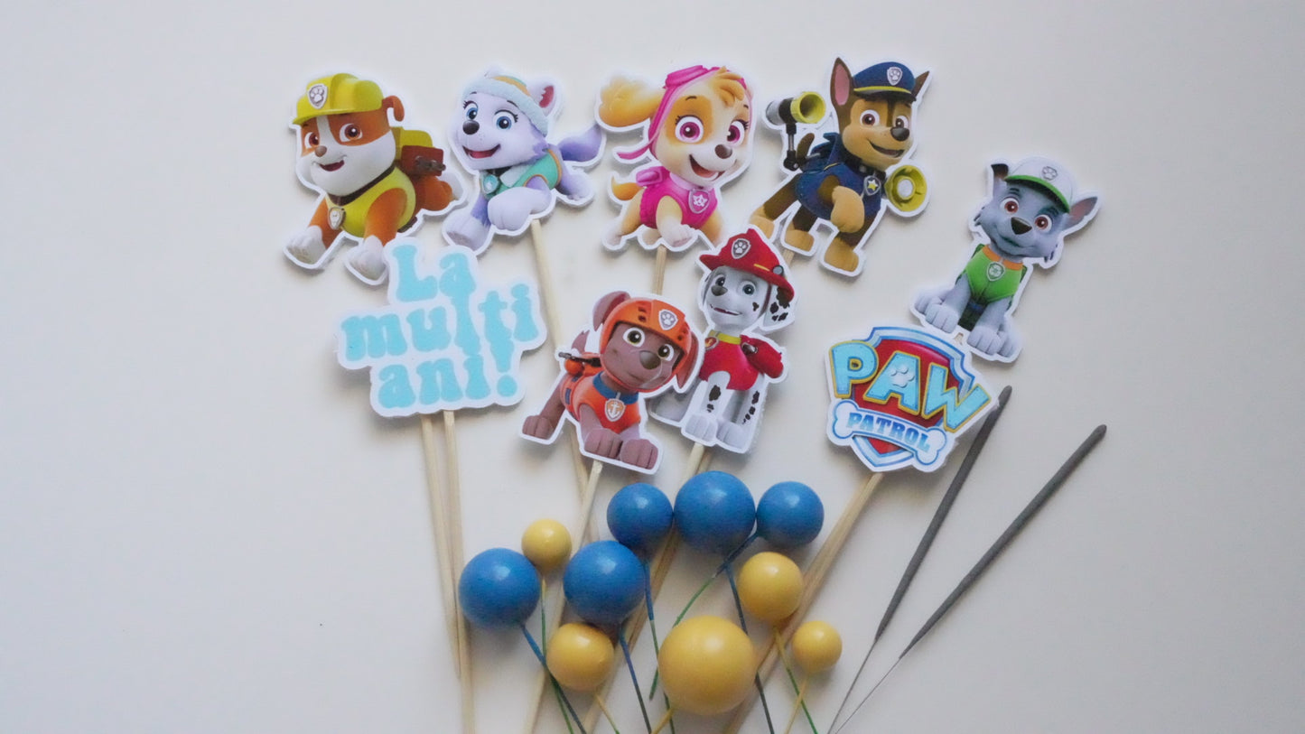Special Candy - Set - Paw Patrol blue yellow