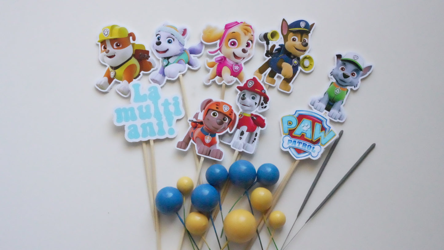 Special Candy - Set - Paw Patrol blue yellow