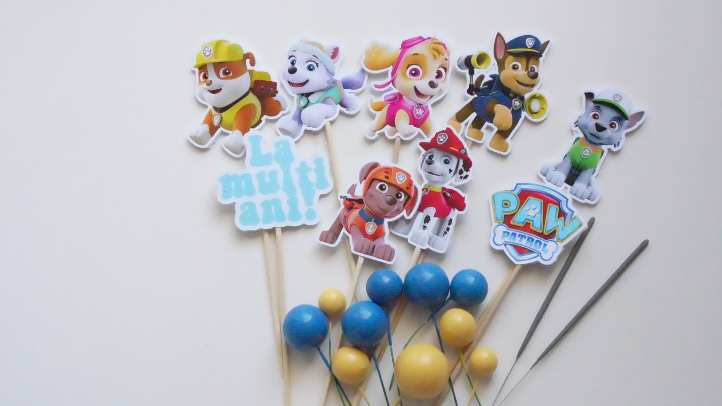 Special Candy - Set - Paw Patrol blue yellow