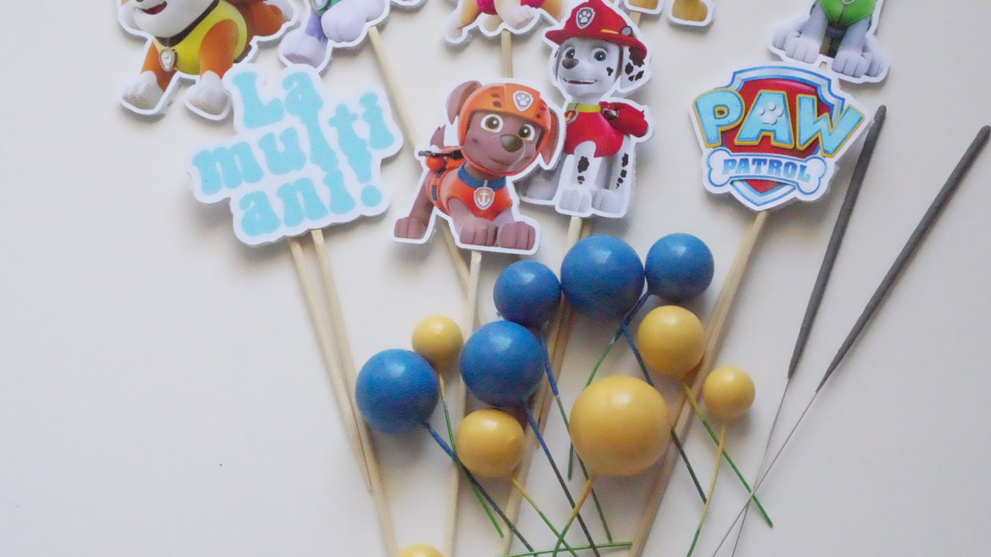Special Candy - Set - Paw Patrol blue yellow