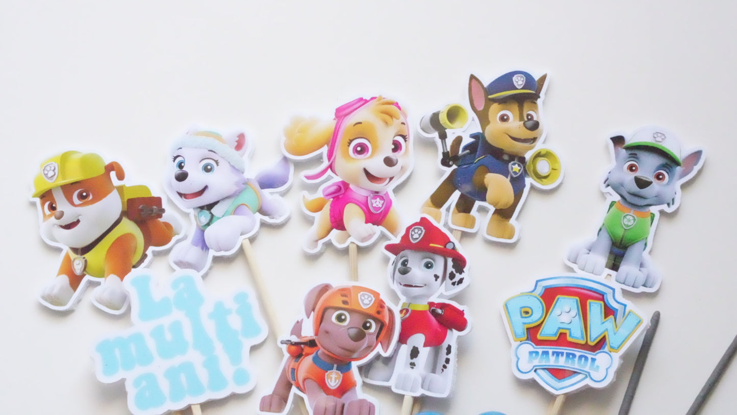 Special Candy - Set - Paw Patrol blue yellow