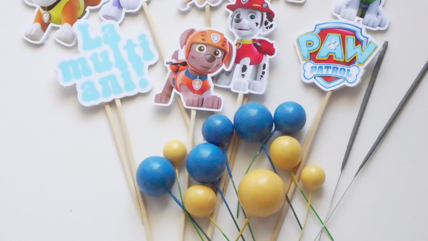 Special Candy - Set - Paw Patrol blue yellow