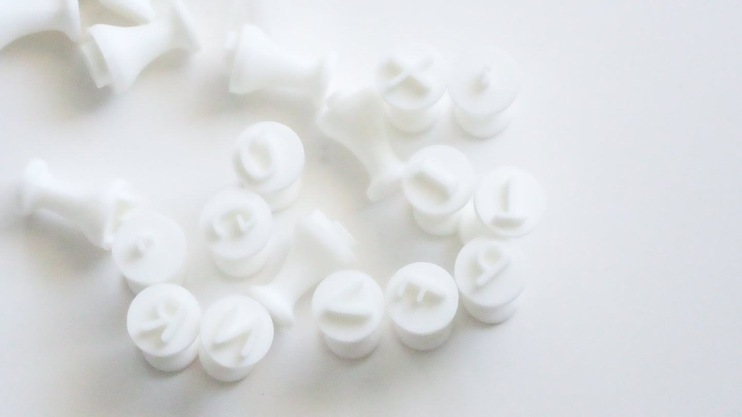 Special Candy - Set - Stampile alfabet - litere mari