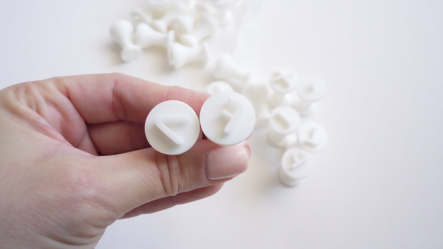 Special Candy - Set - Stampile alfabet - litere mari