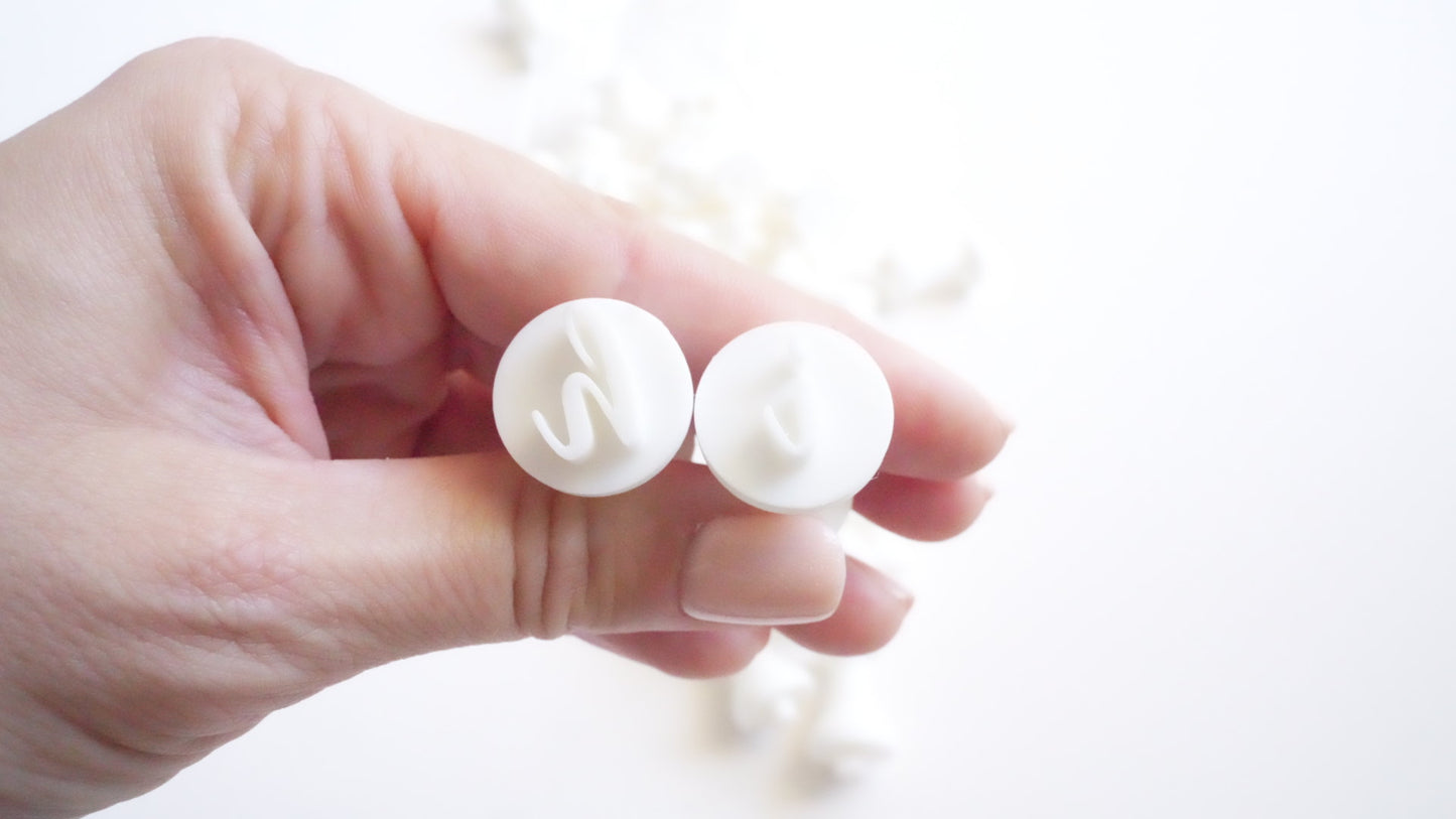 Special Candy - Set - Stampile alfabet - litere mici caligrafice