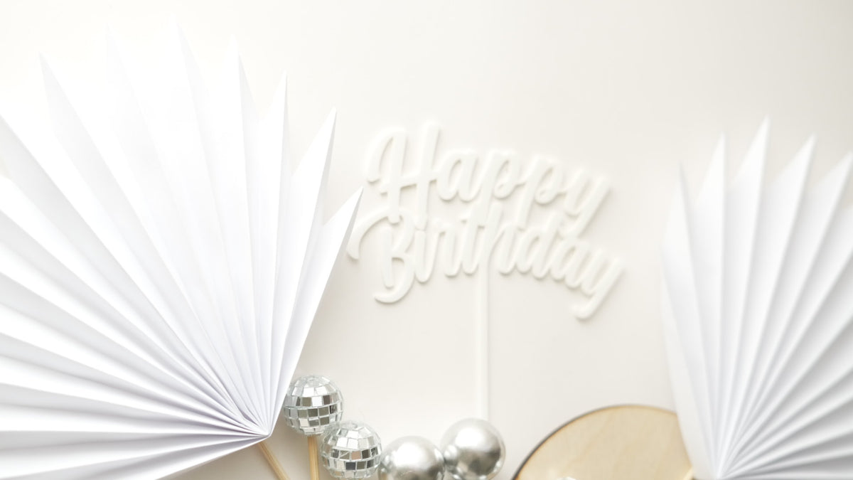 Special Candy - Set - Happy Birthday white