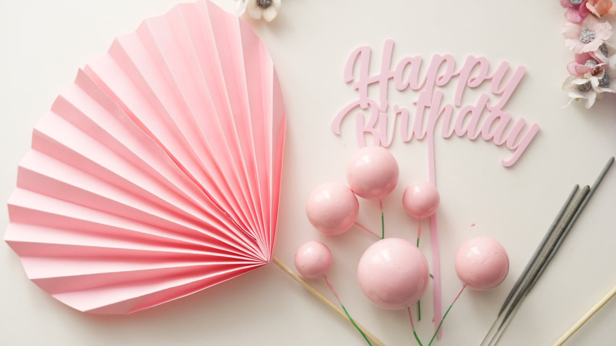 Special Candy - Set - Happy Birthday pink