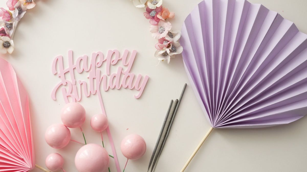Special Candy - Set - Happy Birthday pink