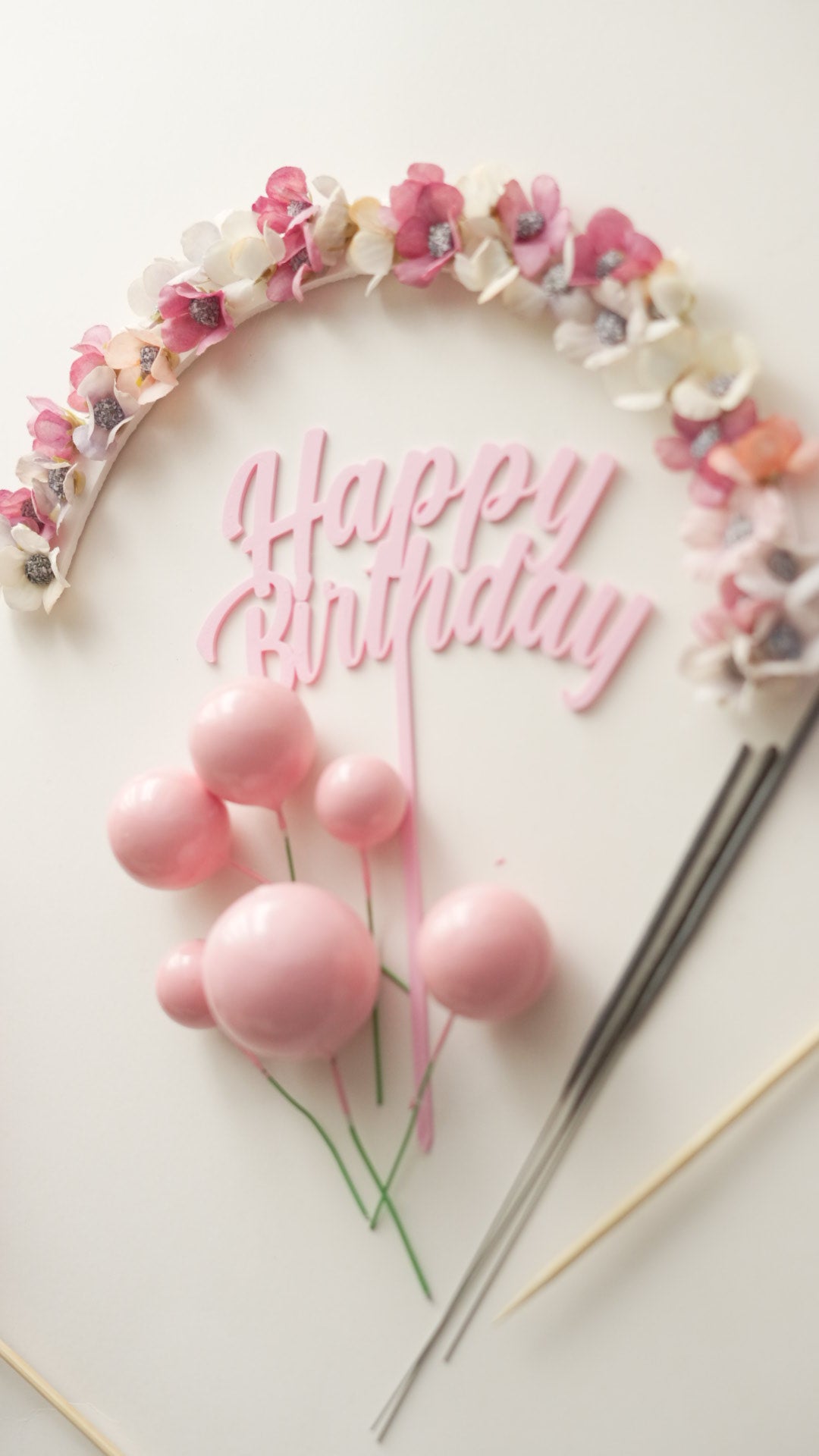 Special Candy - Set - Happy Birthday pink