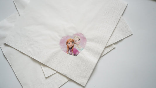 Servetele - Frozen inima