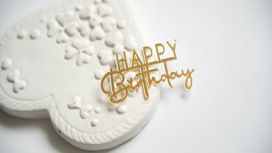 Happy Birthday  - mini line
