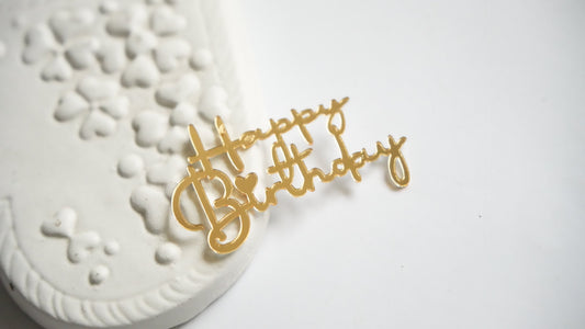 Happy Birthday  - mini line 2