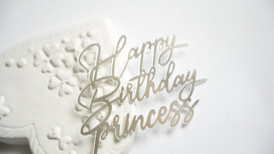 Birthday Princess - argintiu wings